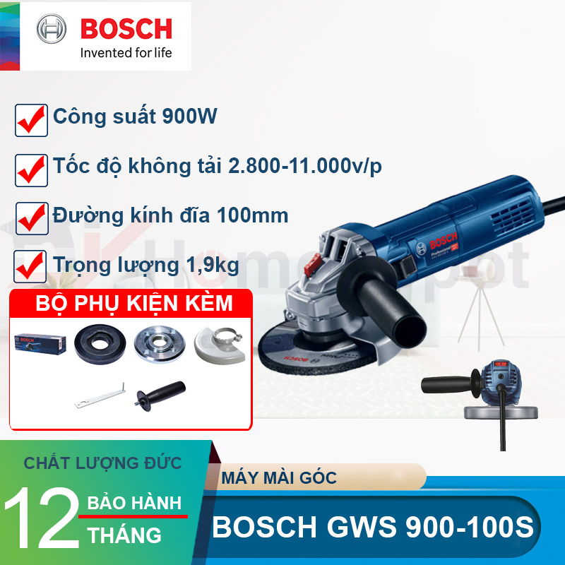 Máy mài góc nhỏ GWS 900-100S Professional